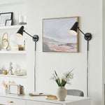 SYLVIA luminaire mural noir 52485BKB | Luminaire Plus.ca