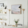 SYLVIA luminaire mural noir et doré 52485NBRB | Luminaire Plus.ca