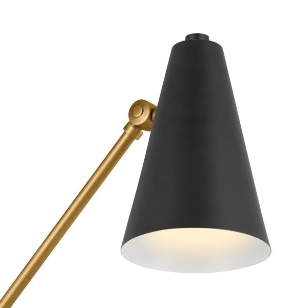 SYLVIA luminaire mural noir et doré 52485NBRB | Luminaire Plus.ca