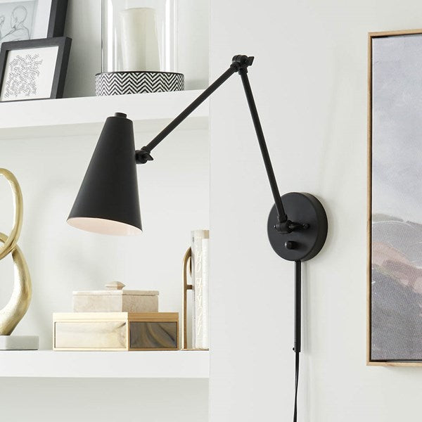 SYLVIA luminaire mural noir 52486BKB | Luminaire Plus.ca