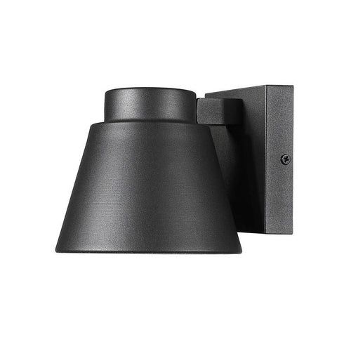 ASHER luminaire mural extérieur noir IL-111 | Luminaire Plus.ca