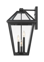 TALBOT luminaire mural extérieur noir 579B-BK | Luminaire Plus.ca