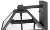 TALBOT luminaire mural extérieur noir 579B-BK | Luminaire Plus.ca