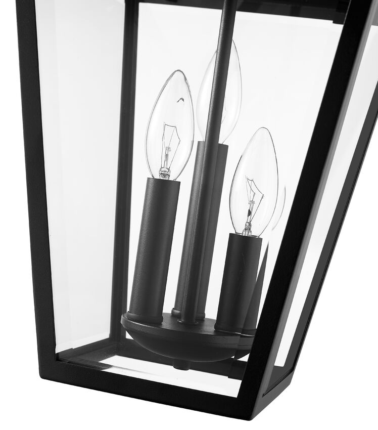 TALBOT luminaire suspendu extérieur noir 579CHB-BK | Luminaire Plus.ca