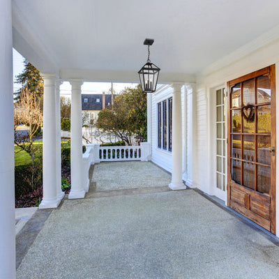 TALBOT luminaire suspendu extérieur noir 579CHB-BK | Luminaire Plus.ca