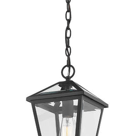 TALBOT luminaire suspendu extérieur noir 579CHM-BK | Luminaire Plus.ca