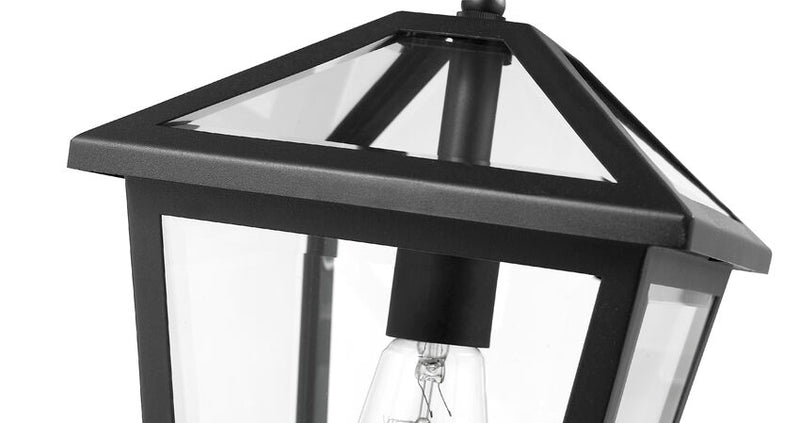 TALBOT luminaire suspendu extérieur noir 579CHM-BK | Luminaire Plus.ca