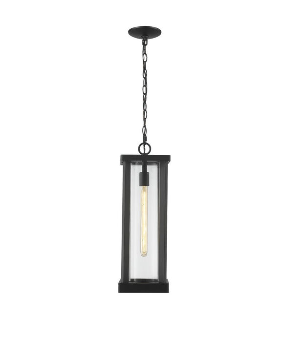 GLENWOOD luminaire suspendu extérieur noir 586CHB-BK| Luminaire Plus.ca