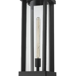 GLENWOOD luminaire tête de poteau extérieur noir 586PHBS-BK|Luminaire Plus.ca