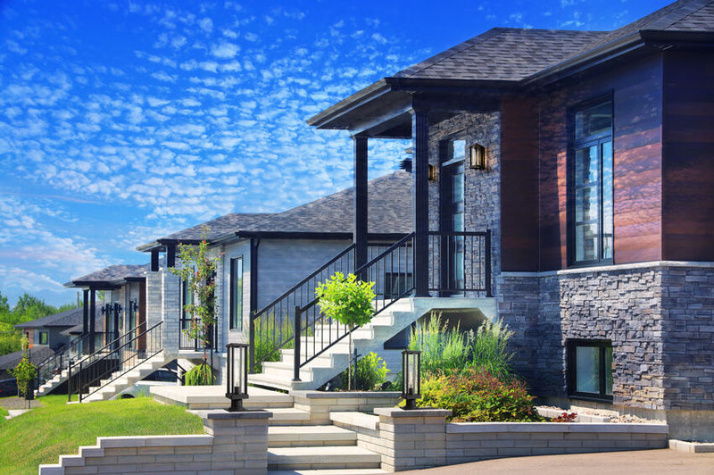 GLENWOOD luminaire sur socle extérieur noir 586PHMR-533PM-BK | Luminaire plus.ca