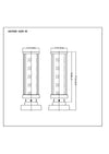 GLENWOOD luminaire sur socle extérieur noir 586PHMS-SQPM-BK | Luminaire Plus.ca