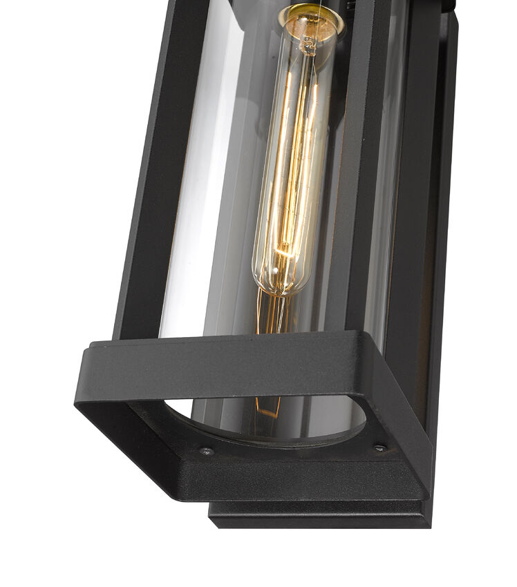 GLENWOOD luminaire mural extérieur noir 586S-BK | Luminaire Plus.ca
