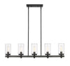 TAHOE luminaire extérieur noir texturé 588-5L-ABB | Luminaire Plus.ca