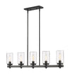 TAHOE luminaire extérieur noir texturé 588-5L-ABB | Luminaire Plus.ca