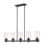 TAHOE luminaire extérieur noir texturé 588-5L-ABB | Luminaire Plus.ca