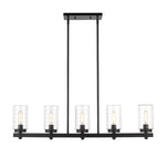 TAHOE luminaire suspendu extérieur noir 588-5L-BK | Luminaire Plus.ca
