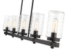 TAHOE luminaire suspendu extérieur noir 588-5L-BK | Luminaire Plus.ca