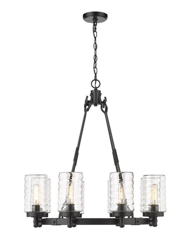 TAHOE luminaire suspendu extérieur noir 588-8BK | Luminaire Plus.ca