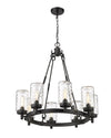 TAHOE luminaire suspendu extérieur noir 588-8BK | Luminaire Plus.ca