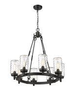 TAHOE luminaire suspendu extérieur noir 588-8BK | Luminaire Plus.ca