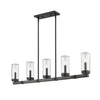 MARLOW luminaire extérieur noir texturé 589-5L-ABB | Luminaire Plus.ca