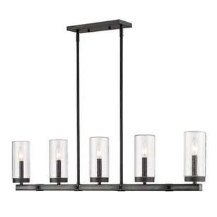 MARLOW luminaire extérieur noir texturé 589-5L-ABB | Luminaire Plus.ca