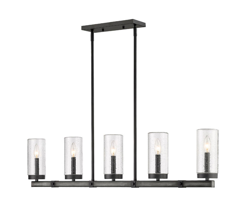 MARLOW luminaire extérieur noir texturé 589-5L-ABB | Luminaire Plus.ca