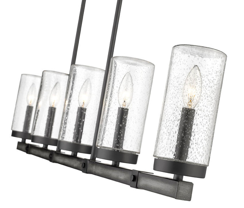 MARLOW luminaire extérieur noir texturé 589-5L-ABB | Luminaire Plus.ca