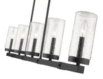 MARLOW luminaire suspendu extérieur noir 589-5L-BK | Luminaire Plus.ca