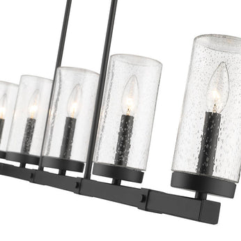 MARLOW luminaire suspendu extérieur noir 589-5L-BK | Luminaire Plus.ca