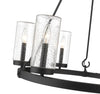 MARLOW luminaire suspendu extérieur noir 589-6BK | Luminaire Plus.ca