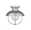 ANSEL luminaire plafonnier ext chrome vieillit 590F-GV| Luminaire Plus.ca