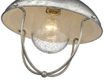 ANSEL luminaire plafonnier ext chrome vieillit 590F-GV| Luminaire Plus.ca