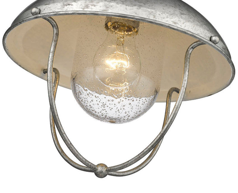 ANSEL luminaire plafonnier extérieur chrome vieillit 590F-GV