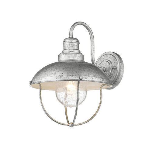 ANSEL luminaire mural ext. chrome vieillit 590M-GV| Luminaire Plus.ca