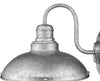 ANSEL luminaire mural ext. chrome vieillit 590M-GV| Luminaire Plus.ca