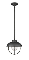 ANSEL luminaire suspendu extérieur noir 590P-BK | Luminaire Plus.ca