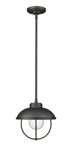 ANSEL luminaire suspendu extérieur noir 590P-BK | Luminaire Plus.ca