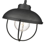 ANSEL luminaire suspendu extérieur noir 590P-BK | Luminaire Plus.ca
