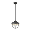 ANSEL luminaire suspendu extérieur noir 590P-BK | Luminaire Plus.ca