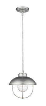 ANSEL luminaire suspendu extérieur chrome vieillit 590P-GV