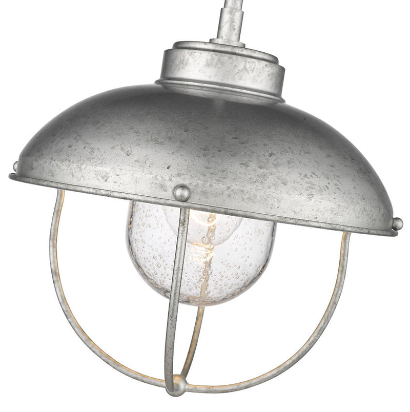 ANSEL luminaire susp. ext chrome vieillit 590P-GV | Luminaire Plus.ca