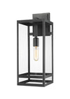 NURI luminaire mural extérieur noir 596B-BK | Luminaire Plus.ca
