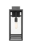 NURI luminaire mural extérieur noir 596B-BK | Luminaire Plus.ca