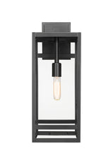 NURI luminaire mural extérieur noir 596B-BK | Luminaire Plus.ca