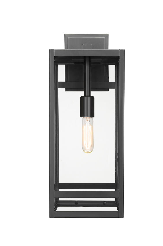 NURI luminaire mural extérieur noir 596B-BK | Luminaire Plus.ca