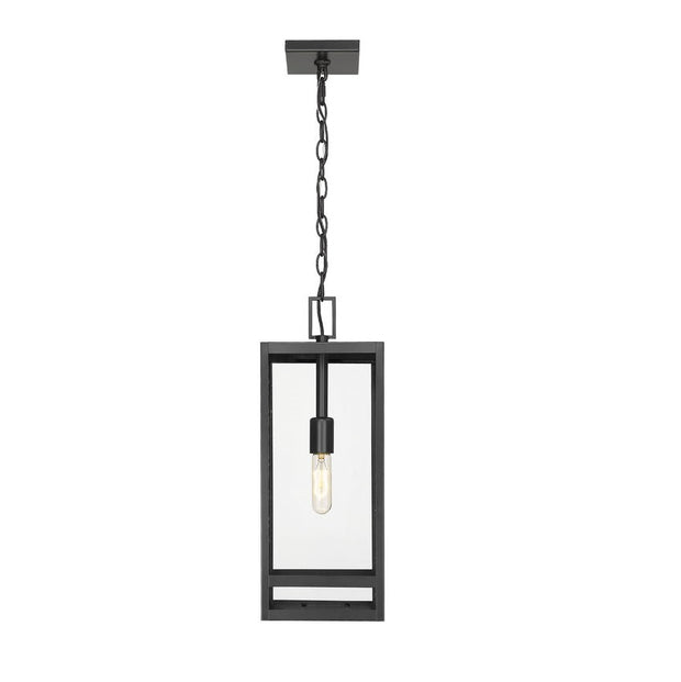 NURI luminaire suspendu extérieur noir 596CHB-BK | Luminaire Plus.ca