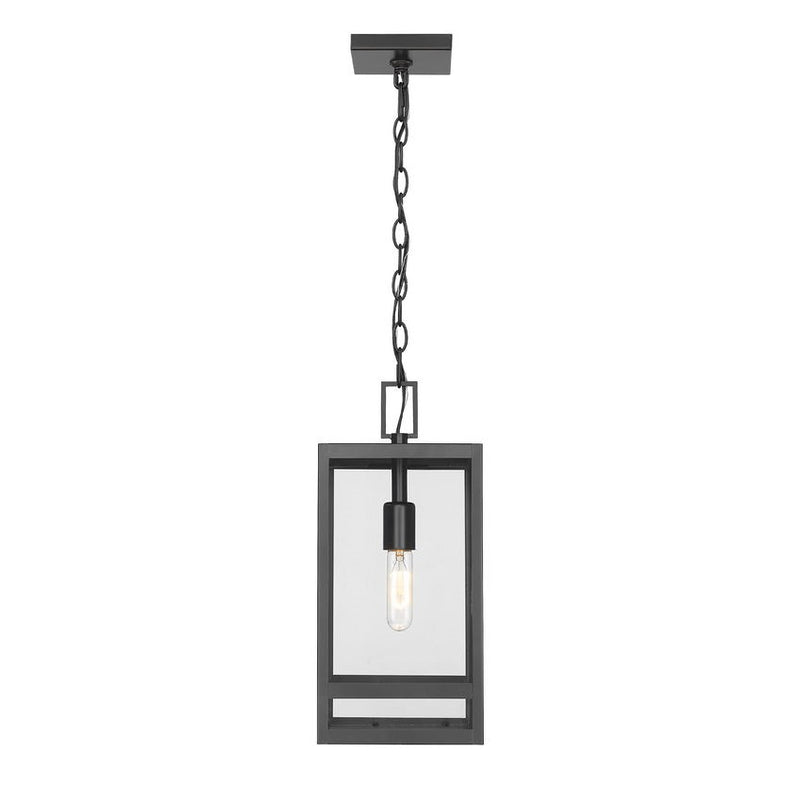 NURI luminaire suspendu extérieur noir 596CHM-BK | Luminaire Plus.ca