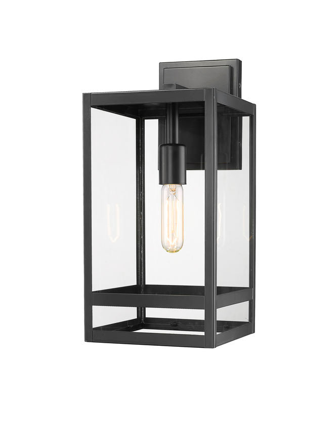 NURI luminaire mural extérieur noir 596M-BK | Luminaire Plus.ca