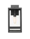 NURI luminaire mural extérieur noir 596M-BK | Luminaire Plus.ca